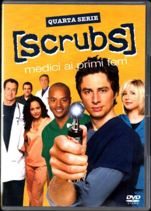 Scrubs Quarta Stagione 4 con 4 DVD in Italiano