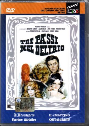 Tre Passi Nel Delirio DVD in Italiano n. 81 I Grandi successi cinema italiano. Versione da edicola