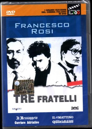 Tre Fratelli. I Grandi Successi del Cinema Italiano vol. 69. DVD in Italiano. Versione da edicola. Nuovo
