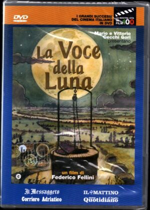 La voce della Luna di Fellini. Grandi Successi del Cinema Italiano vol. 56. DVD in Italiano. Versione da edicola