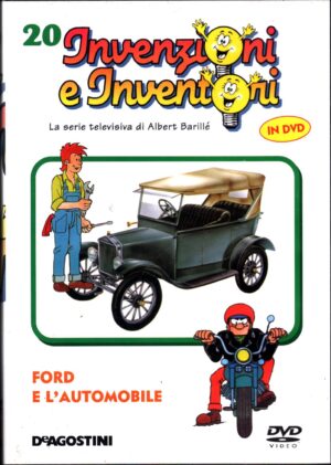 Invenzioni e Inventori n. 20 Ford e l'automobile DVD in Italiano Versione da edicola