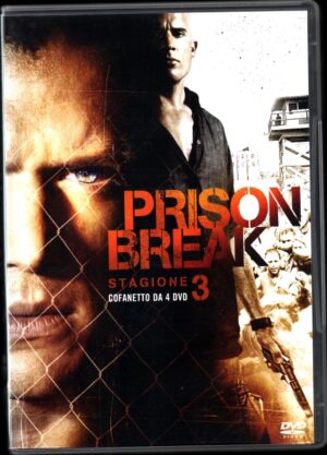 Prison Break Terza Stagione 3 con 4 DVD in Italiano