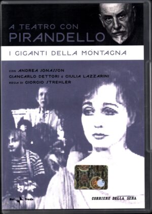 I giganti della montagna - A teatro con Pirandello DVD in Italiano Versione da edicola