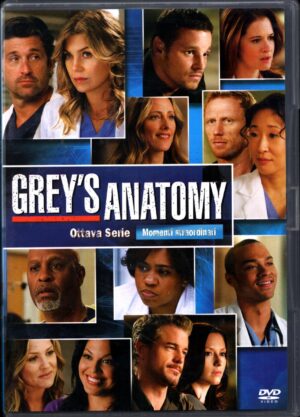 Grey's Anatomy - Stagione 8 Completa (Episodi 1-24) (Box 6 DVD) DVD in Italiano