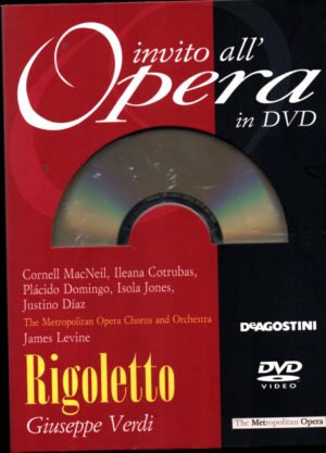 Invito all'opera Rigoletto Libricino+ DVD in Italiano Versione da edicola