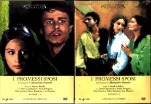 I promessi Sposi - Miniserie Completa (Puntate 1-8) ( 4DVD) La Grande Letteratura Sceneggiata (vol.1 e 2) Versione da edicola - DVD in italiano