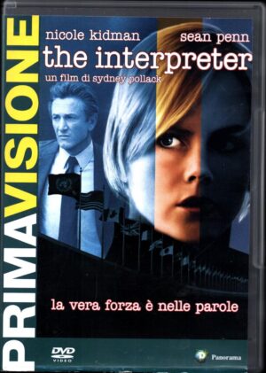 The Interpreter La vera forza e' nelle parole Prima Visione DVD in Italiano Versione da edicola