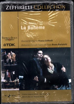 La Boheme Giacomo Puccini DVD in Italiano Versione da edicola Zeffirelli Collection