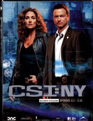 CSI - New York  Seconda Stagione 2 Episodi 1-12 con  3 DVD in Italiano