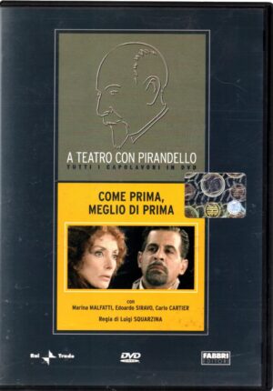 Come prima meglio di prima - DVD A Teatro con Pirandello - Versione da edicola - DVD in Italiano