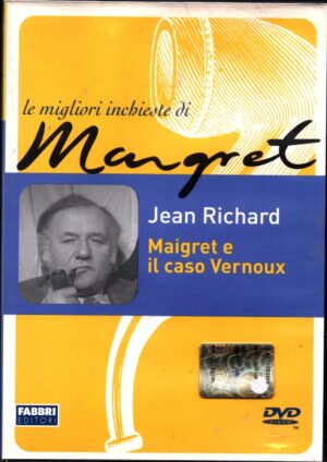 Maigret e il caso Vernoux. Le Migliori Inchieste di Maigret con Jean Richard. DVD in Italiano. Versione da edicola