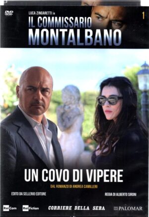 Un covo di vipere   Vol.1 DVD in Italiano Versione da edicola Il Commisssario Montalbano Luca Zingaretti