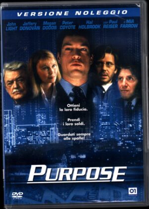 Purpose DVD in Italiano Versione Noleggio John Light