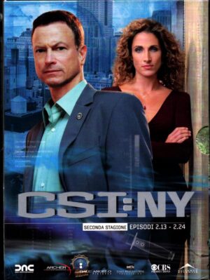 CSI - New York  Seconda Stagione 2 Episodi 13-24  con 3 DVD in Italiano