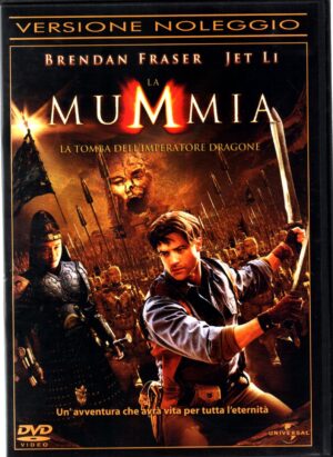 La Mummia Tomba Dell'Imperatore Dragione DVD in Italiano Versione Noleggio