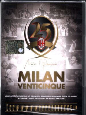 Milan 25 Venticinque DVD in Italiano Versione da edicola