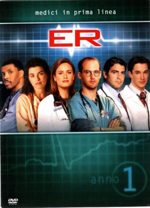 ER Medici in Prima Linea Anno 1 - Stagione 1 Completa (4 DVD) (Episodi 1-25) con Cofanetto - DVD in Italiano