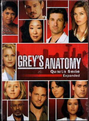 Grey's Anatomy - Stagione 4 Completa (Episodi 1-17) (5 DVD) con Cofanetto - DVD in Italiano
