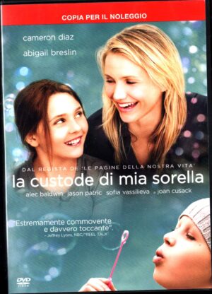 La custode di mia sorella DVD in Italiano Cameron Diaz Versione Noleggio