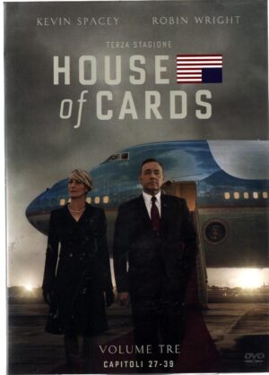 House of Cards. Stagione 3 vol.3 (Episodi 27-39) (4 DVD) DVD in Italiano