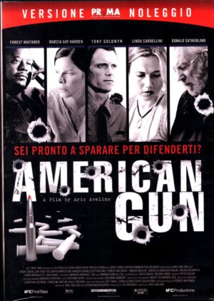 American gun DVD in Italiano Tony Goldwyn Versione Noleggio