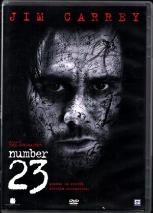 Number 23 un film con  Jim Carrey. DVD in Italiano