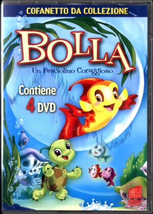 Bolla - Un pesciolino coraggioso Cofanetto da collezione con 4 DVD in Italiano