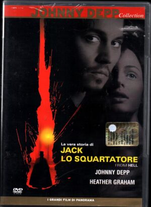 La vera storia di Jack lo squartatore. Johnny Deep Collection. DVD in Italiano. Versione da edicola