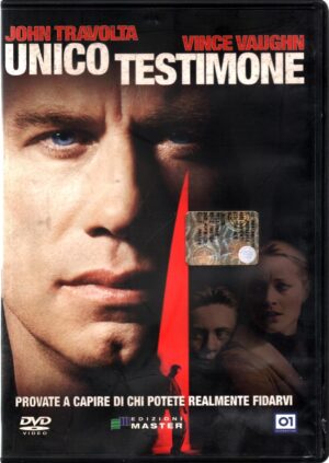 Unico Testimone DVD in Italiano Versione da edicola John Travolta