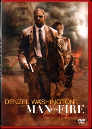Man On Fire DVD in Italiano Denzel Washington Versione da edicola