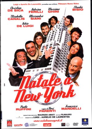 Natale a New York DVD in Italiano Christian De Sica