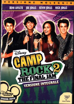 Camp Rock  2 The Final Jam Versione Integrale DVD in Italiano Versione Noleggio Demi Lovato Disney