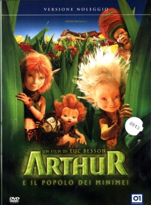Arthur e il popolo dei minimei DVD in Italiano Versione Noleggio Luc Besson