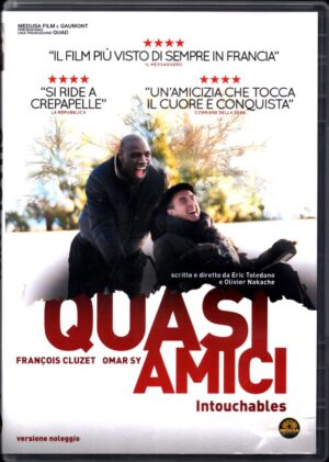Quasi amici - Intouchables con Omar Sy e Francois Cluzet. DVD in Italiano. Versione Noleggio