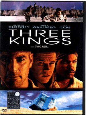 Three Kings un film con George Clooney. DVD in Italiano. Custodia Snapper