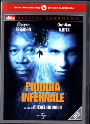Pioggia Infernale con Morgan Freeman. DVD in Italiano