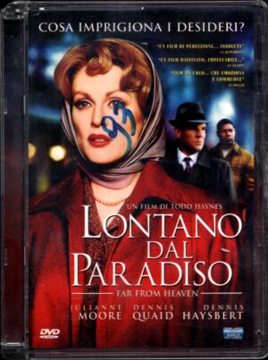 Lontano dal Paradiso un film di Todd Haynes. DVD in Italiiano. Versione Noleggio