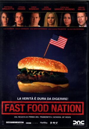 Fast food nation DVD in Italiano Avril Largine Versione Noleggio