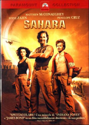 Sahara DVD in Italiano Penelope Cruz  Paramount Collection