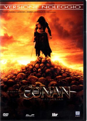 Conan The Barbarian DVD in Italiano Versione Noleggio