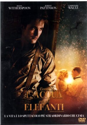Come l'Acqua per gli elefanti con Robert Pattinson. DVD in Italiano