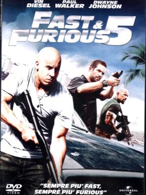 Fast & furious 5 DVD in Italiano Vin Diesel