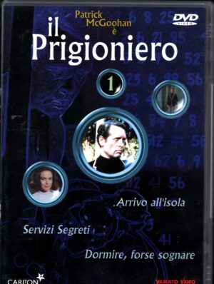 Il Prigioniero Vol.1 DVD in Italiano Patrick McGoohan Yamato Video