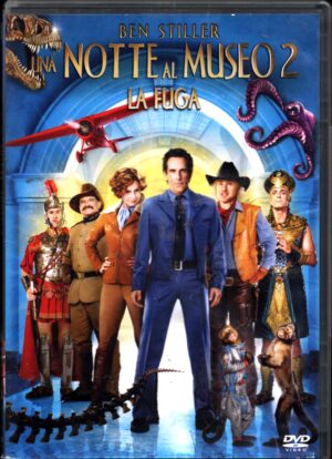 Una Notte Al Museo 2 con DVD in Italiano Ben Stiller
