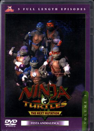 Ninja Turtles The Next Mutation vol. 3 - Festa Animalesca - DVD in Italiano