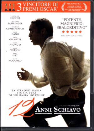 12 Anni Schiavo DVD in Italiano Brad Pitt