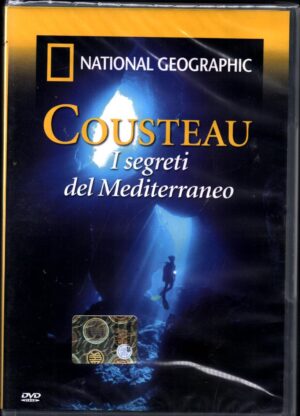 Cousteau - I segreti del Mediterraneo Vol. 100 DVD in Italiano Versione da edicola National Geographic