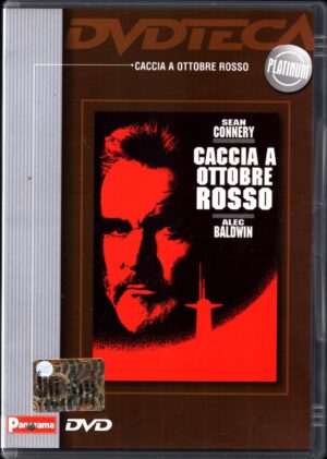 Caccia A Ottobre Rosso DVD in Italiano Sean Connery Versione da edicola
