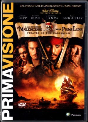 Pirati Dei Caraibi La Maledizione Della Prima Luna  Prima Visione DVD in Italiano Versione da edicola