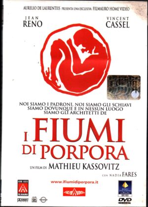 I Fiumi Di Porpora DVD in Italiano Jean Reno